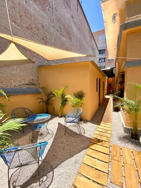 Instalaciones del Hostal Roma Sur de Roomies Express en Roma Sur, CDMX